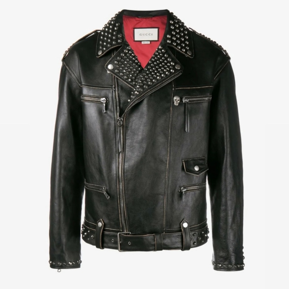 GUCCI LEATHER JACKET - Picture 7 of 12